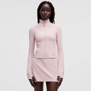 Lululemon Define Cropped Jacket *Nulu Pink Haze Size 2